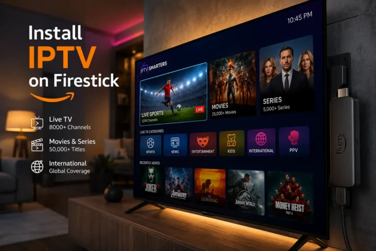 How to install IPTV on Firestick — complete step-by-step setup guide 2026